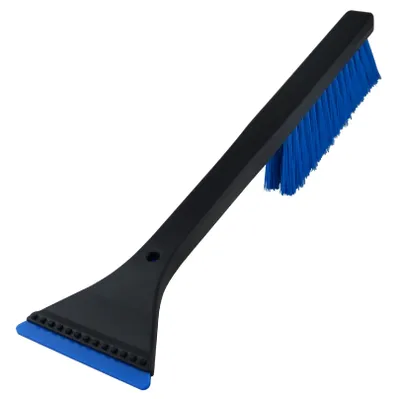 Produktbild von 1 x Kombi Eiskratzer Schwarz-Blau MURSKA® Eisschaber 365mm wechselbare Dreieck-Klinge Acryl mit Schneebesen Original aus Finnland