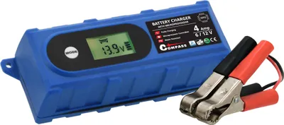 Obrázok produktu pre Compass NABÍJAČKA AKUMULÁTORA MIKROPROCESOROVÁ 3,8 Amp, 6/12 V, PB/GEL, LCD DISPLAY 07146(MS14)