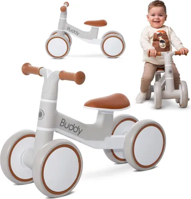 Obrázok produktu pre Lorelli Buddy 2v1 odrážadlo a balančný bicykel – ľahké, EVA kolesá, pre deti 12–36 mesiacov, nosnosť 20 kg, prvé jazdenie pre chlapcov aj dievčatá