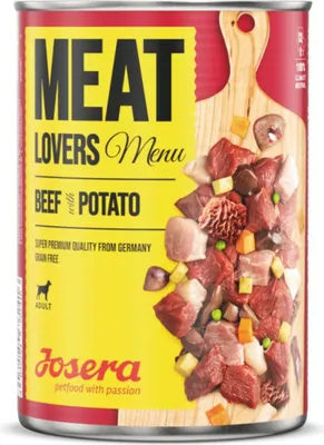 Produktbild von Josera | Hundefutter |  Nassfutter Meat Lovers Menu Beef with Potato 800 g