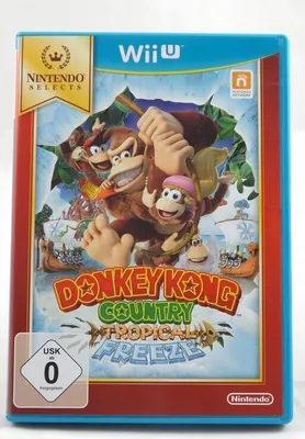 Produktbild von Donkey Kong Tropical Freeze Selects Wii U