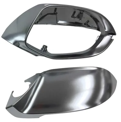 1x RECHTS Gehäuse ALU Look Spiegel Kappen Außenspiegel für Audi A7 4G ab 2010 – Produktansicht