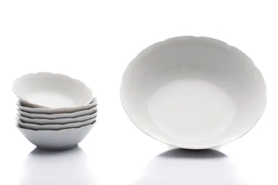 Obrázek produktu pro Thun 1794 Kompotová souprava, český porcelán, Natálie, bílá, Thun, 7 d.