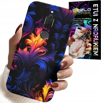 Image de Étui Pour Huawei Mate 10 Lite - Motifs Abstraits Et Colorés + Film