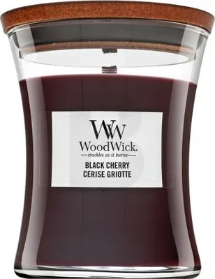 Zdjęcie produktu dla Woodwick Black Cherry świeca zapachowa 275 g