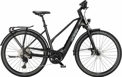 Produktbild von MACINA TOUR CX 820 E-Trekking & Tourenbikes / SUV in diamond black matt (grey+burnt orange)