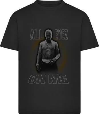Obrázek produktu pro Pánské tričko Mr. Tee 2Pac All Eyez on me Loose Tee black - M