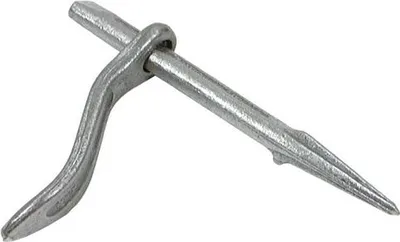 Produktbild von Putzhaken 150 mm - Drehbare Lasche - Flexibler Rundstahl - Profi-Qualität