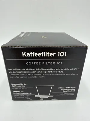 Produktbild von Tchibo Keramik Kaffeefilter 101 Schwarz – Handfilter Black Edition
