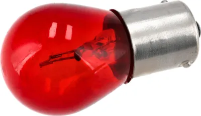 Produktbild von Kugellampe 12V 21W BA15s rot, von VEBCO