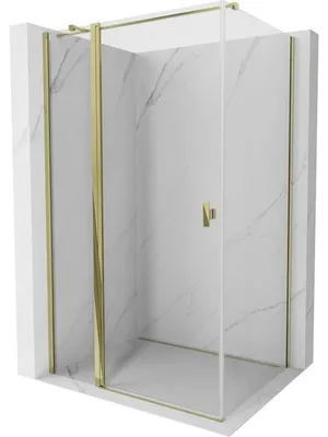 Obrázek produktu pro Mexen Mist T sprchový kout otevírací 115 x 95 cm, transparentní, zlatá - 8A4T-115-095-50-00