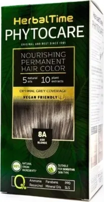 Produktbild von Herbal Time Natürliche Farbe 8A ASH Blonde