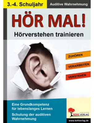 Obrázek produktu pro Hör mal! - Hörverstehen trainieren 3. - 4. Schuljahr