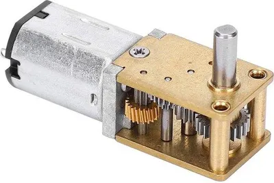 Produktbild von Mini DC-Motor 12V Met Snelheidsreductie CW/CCW - Hoge Kwalität 12V 381RPM
