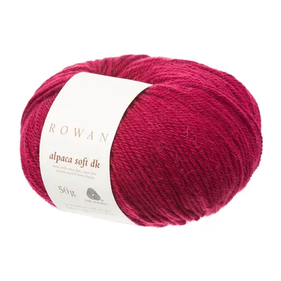 Produktbild von Rowan Alpaca Soft DK, 9802210-00206, Farbe:Deep Rose, Handstrickgarne