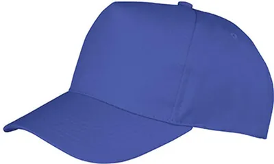Produktbild von Result Headwear RC084X | Boston 5-Panel Cap / Kappe / Mütze / Hut - Farbe: Royal - Größe: One Size