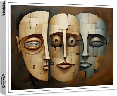 Produktbild von raxxa Premium-Puzzle "Whimsical apathetic 2", 1000 Teile
