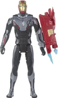 Produktbild von Marvel Avengers: Endgame Titan Hero Iron Man Power FX 30cm, 4 Jahr(e), Mehrfarbig, Kunststoff