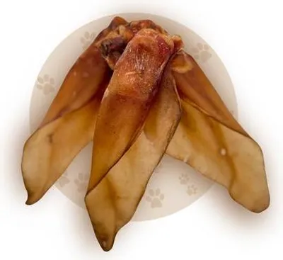 Produktbild von WTS Hundesnack - Rinderohren Kingsize mit Muschel in XXL - 25 Stück