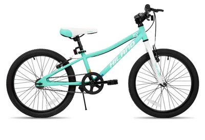 Obrázok produktu pre Detské bicykel – horský bicykel – 20 palcov – pre chlapcov a dievčatá – s dvojitou brzdou – s stojanom
