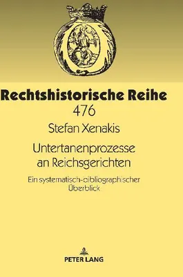 Produktbild von Untertanenprozesse an Reichsgerichten