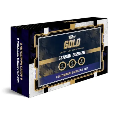 Produktbild von Topps 2025-26 Gold UEFA Club Competitions - Hobby Box