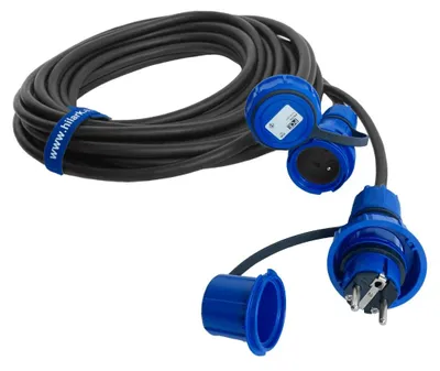 Produktbild von Unterwasser-Verlängerungskabel Gummi H07RN-F 3x1,5 3m