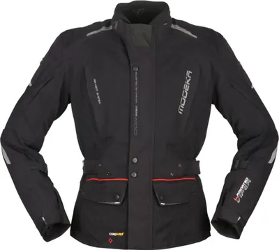 Produktbild von Modeka Viper LT Lady Textiljacke Damen schwarz 36