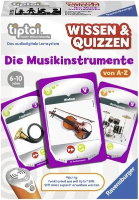 Immagine prodotto di tiptoi®: Conoscenza e quiz: Gli strumenti musicali