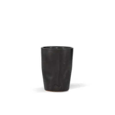 Image de Dutchdeluxes - Céramique - Fait main - Grande tasse ergonomique de luxe - Convient pour le thé et le café - Noir
