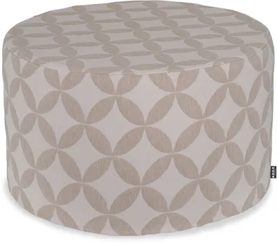 Produktbild von H.O.C.K. Luna Outdoor Hocker rund Pouf ø60x40cm natur