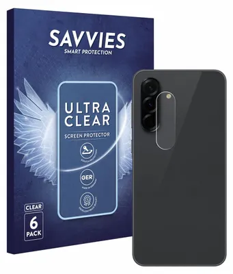 Produktbild von 6x Für Samsung Galaxy A36 5G (NUR Kameraschutz) Schutzfolie Savvies Displayschutz Display Schutz Folie Klar Transparent