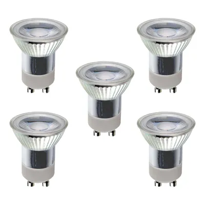 Produktbild von 5 x LED Leuchtmittel kleiner Reflektor MR11 3W = 35W GU10 230V 250lm warmweiß 3000K 36°