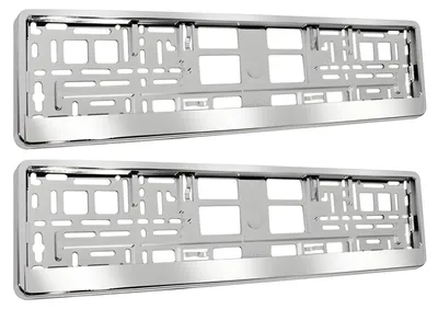 Produktbild von Xtrobb 22048 Unterlegscheiben für Kennzeichen, CHROM metallic, 2 Stück