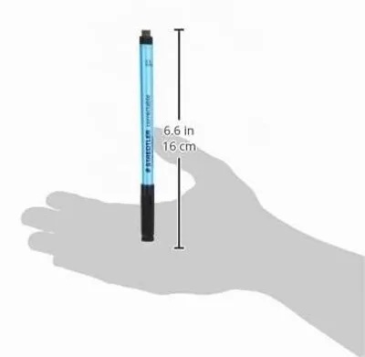 Obrázok produktu pre Staedtler Lumocolor 305, Jemná, 1 farba/farieb, Čierna, 0,6 mm, atrament s vodným základom