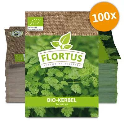 Artikelbild 1 von 'BIO Kerbel (100 Tütchen)' aus der Kategorie Vorteilspackungen