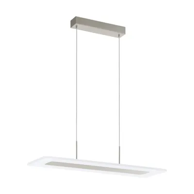 Productafbeelding van EGLO Manresa, Flexibel, satijnstaal, kunststof, staal, kunststof, rechthoekig, voor binnen gebruik
