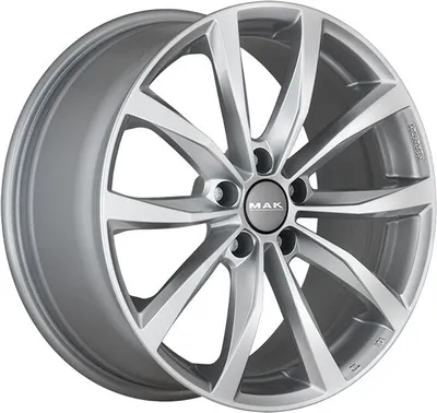 Produktbild von Alufelge Mak Wolf 8X19 5X112 Et 30 Silver