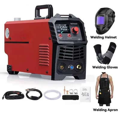 Imagen del producto de Cortador de metales: Juego completo de cortador de plasma para cortar hasta 20 mm, con accesorios