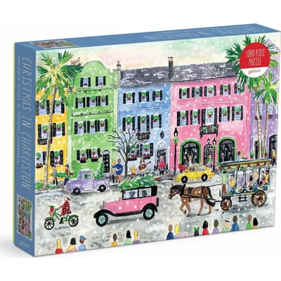 Obrázok produktu pre Galison Puzzle Michaela Storrings Vianoce v Charlestone 1000 dielikov