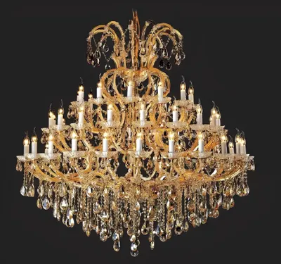 Produktbild von r Kristall Kronleuchter Qualität Lampe Leuchten Wohnzimmer Luxus