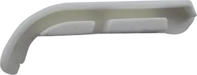 Produktbild von Gutmann Endkappe (links) passend zu Regenschutzschiene FP 6257, EPDM weiß