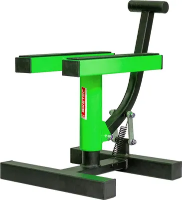 Produktbild von BIKETEC PRO Motorradständer grün - verstellbar & robust für Motocross