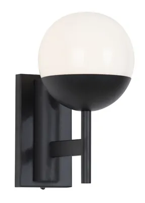 Obrázek produktu pro Černé nástěnné svítidlo DALLAS W0255 MaxLight