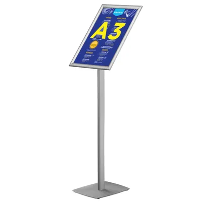 Produktbild von Europel Infoständer mit Klapprahmen A3 25 mm Aluminium