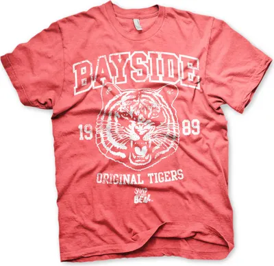Produktbild von Bayside 1989 Original Tigers T-Shirt - Large - Red-Heather