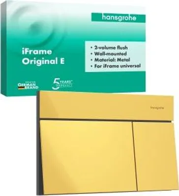 Produktbild von HANSGROHE 66003990 Betätigungsplatte iFrame Element E
