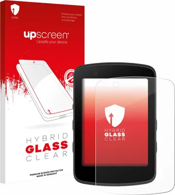 Produktbild von upscreen Schutzglas für Bryton Rider 550 Schutzfolie Panzer Folie Glas Display Schutz klar