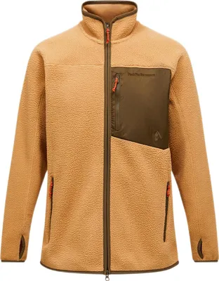 Image de Veste zippée Peak Performance M Pile, couleur SIERRA SAND, taille L