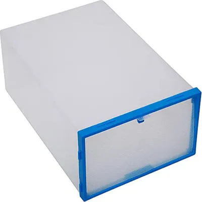 Obrázok produktu pre Plastový box na topánky (12 kusov) Krabice na topánky Stojan na topánky - SHOEZY